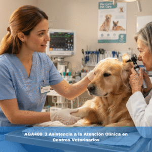 AGA488_3 Asistencia a la Atención Clínica en Centros Veterinarios