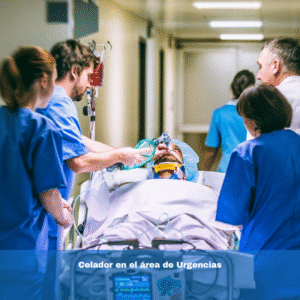 Celador en el área de Urgencias