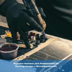 Higiénico Sanitario para Profesionales del Piercing,tatuajes y Micropigmentación