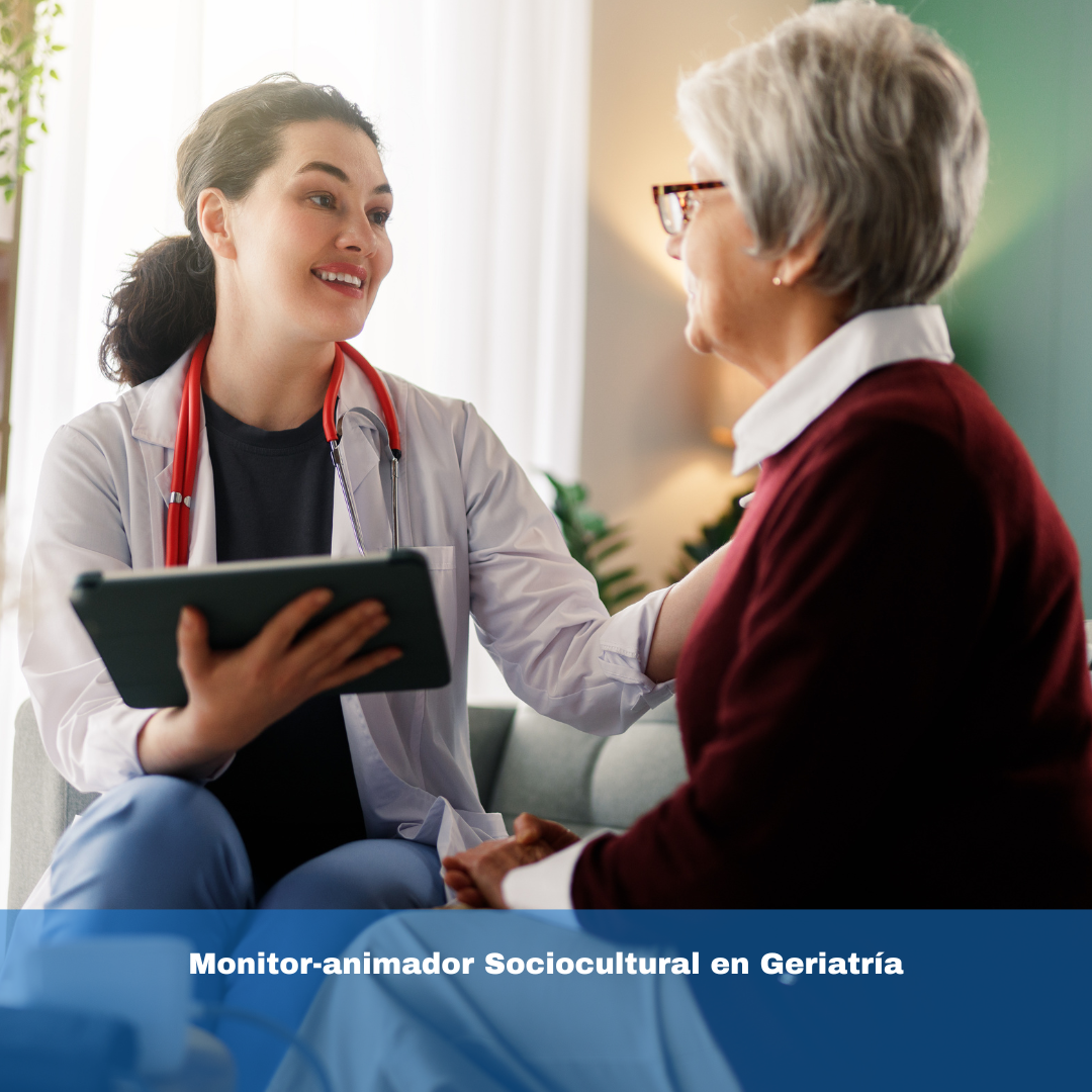 Monitor-animador Sociocultural en Geriatría