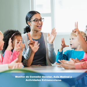 Monitor de Comedor Escolar, Aula Matinal y Actividades Extraescolares