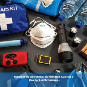 Técnicas de Asistencia en Primeros Auxilios y Uso de Desfibriladores