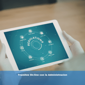 Tramites On-line con la Administracion
