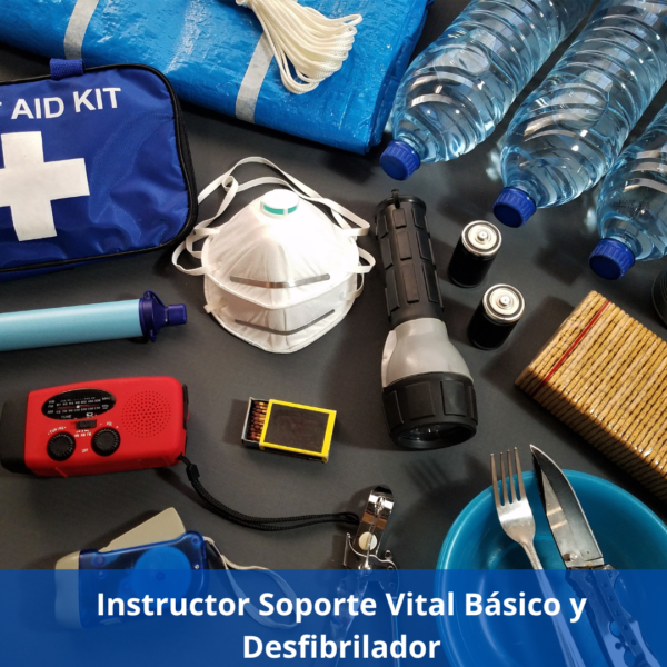 Instructor Soporte Vital Básico Y Desfibrilador