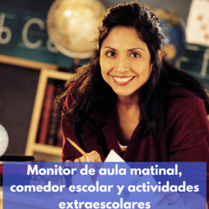 Monitor De Comedor Escolar, Aula Matinal Y Actividades Extraescolares