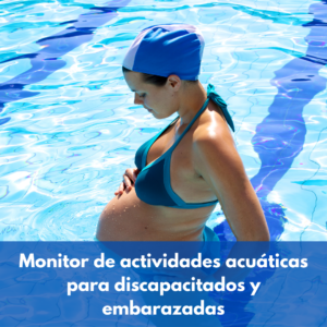 Monitor de actividades acuáticas para discapacitados y embarazadas